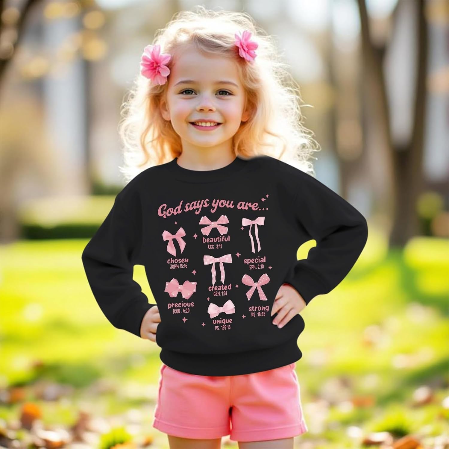 Girls Oversized Sweatshirt Crew Neck Cute Graphic Preppy Pullover Soft Basic School Sporty Long Sleeve Hoodie Casual