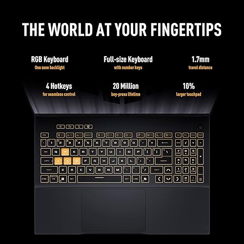 Vista 11 de ASUS Laptop para juegos TUF 2020 FHD de 15.6 pulgadas, Intel Quad-Core i5-10300H de 10ª generación, 16 GB de RAM, SSD de 1 TB, NVIDIA GeForce GTX