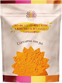 Cúrcuma em Pó Pura | Ca.Nuts | Linha especial (Açafrão da terra) (500g)