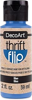 DecoArt Thrift Flip Multi-Surface Paint - Blue, 2 oz