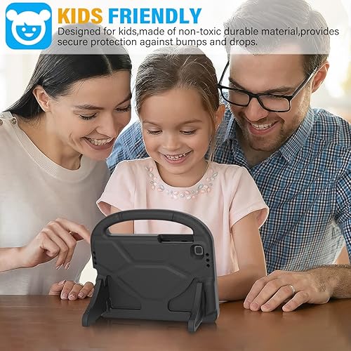 Miniatura 3 de SUPLIK Funda para niños para Samsung Galaxy Tab A11 de 8.7 pulgadas 2025 A9 8.7 pulgadas 2023 A7 Lite 8.7 pulgadas 2021, integrado con protector
