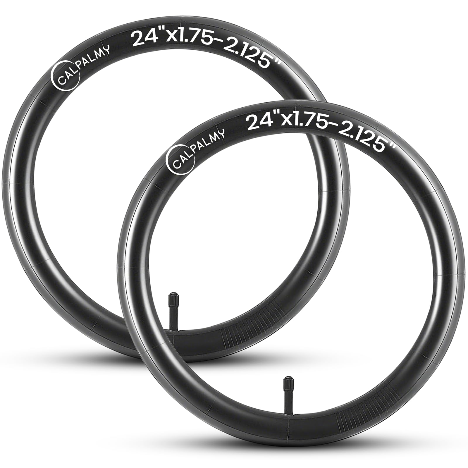 12"/14"/16"/18"/20"/22"/24"/26"/28" Kids Bike Inner Tubes (2 Pack), Width Fit 1.75/1.95/2.125 with Schrader Valve, Compatible with Most Kid Bike and Road, Mountain Bikes