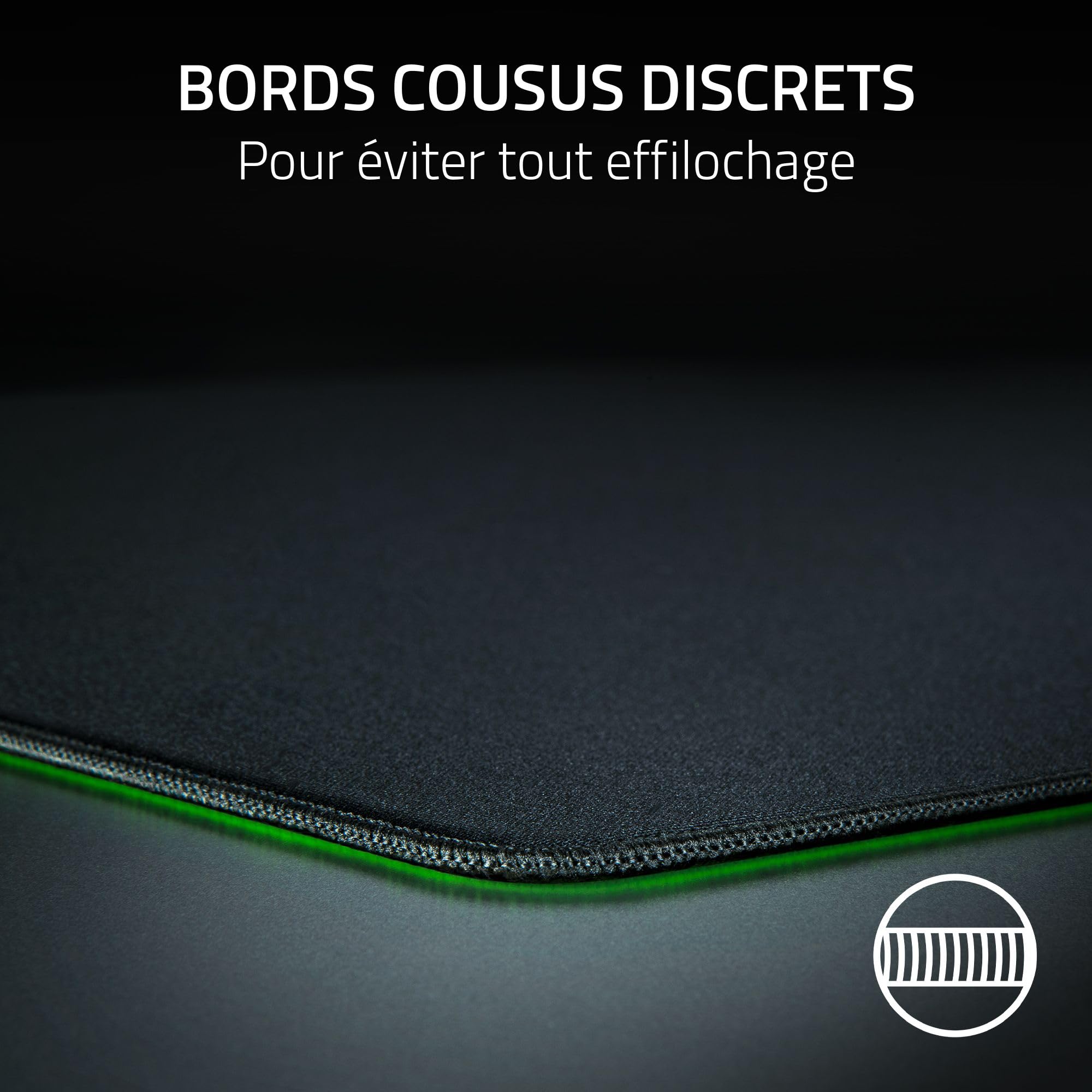 Razer Gigantus V2 Pro L - Max Control - Tapis de Souris Gaming Esports Souple pour rapidité et contrôle - Mousse propriétaire GlideCore - Optimisé capteurs optiques - 500mm x 480mm | Max Control
