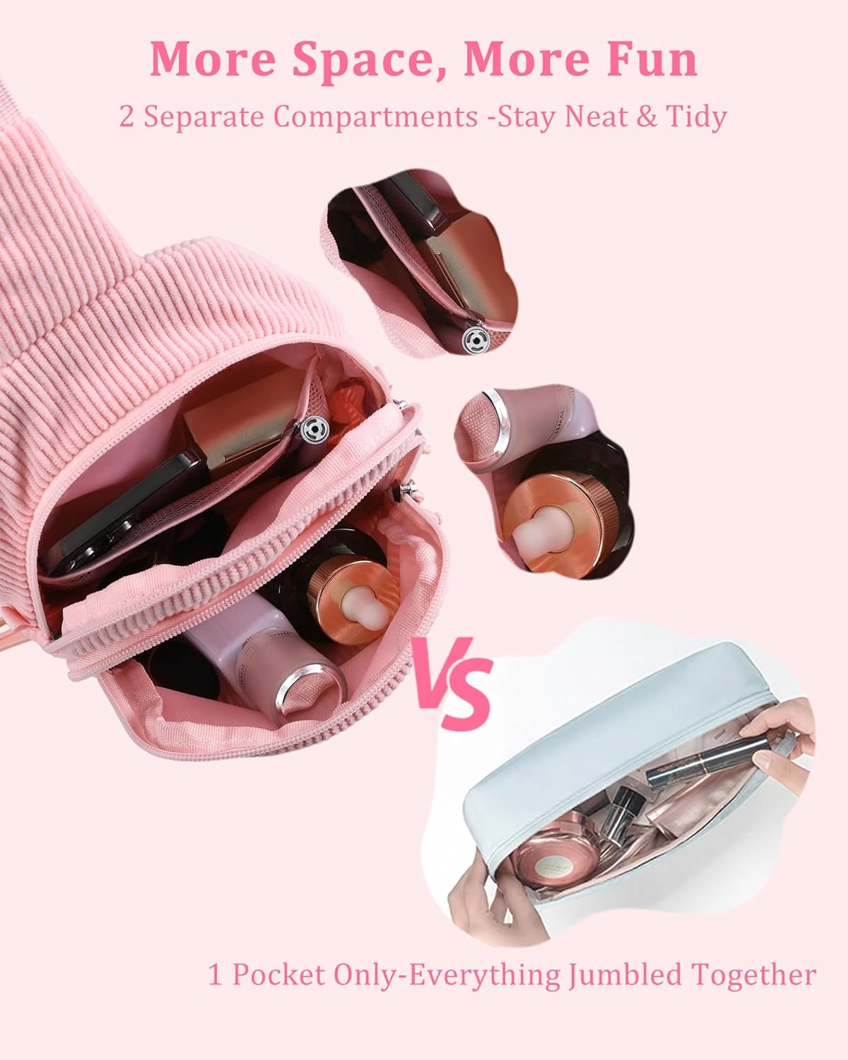 Valentines Day Gifts for Kids, Birthday Gifts for 4 5 6 7 8 9 10 11 12 13 Year Old Girls, Cute Initial Crossbody Sling Bag Fanny Pack Belt Purse for Girl Personalized Gifts Pink A - Image 7