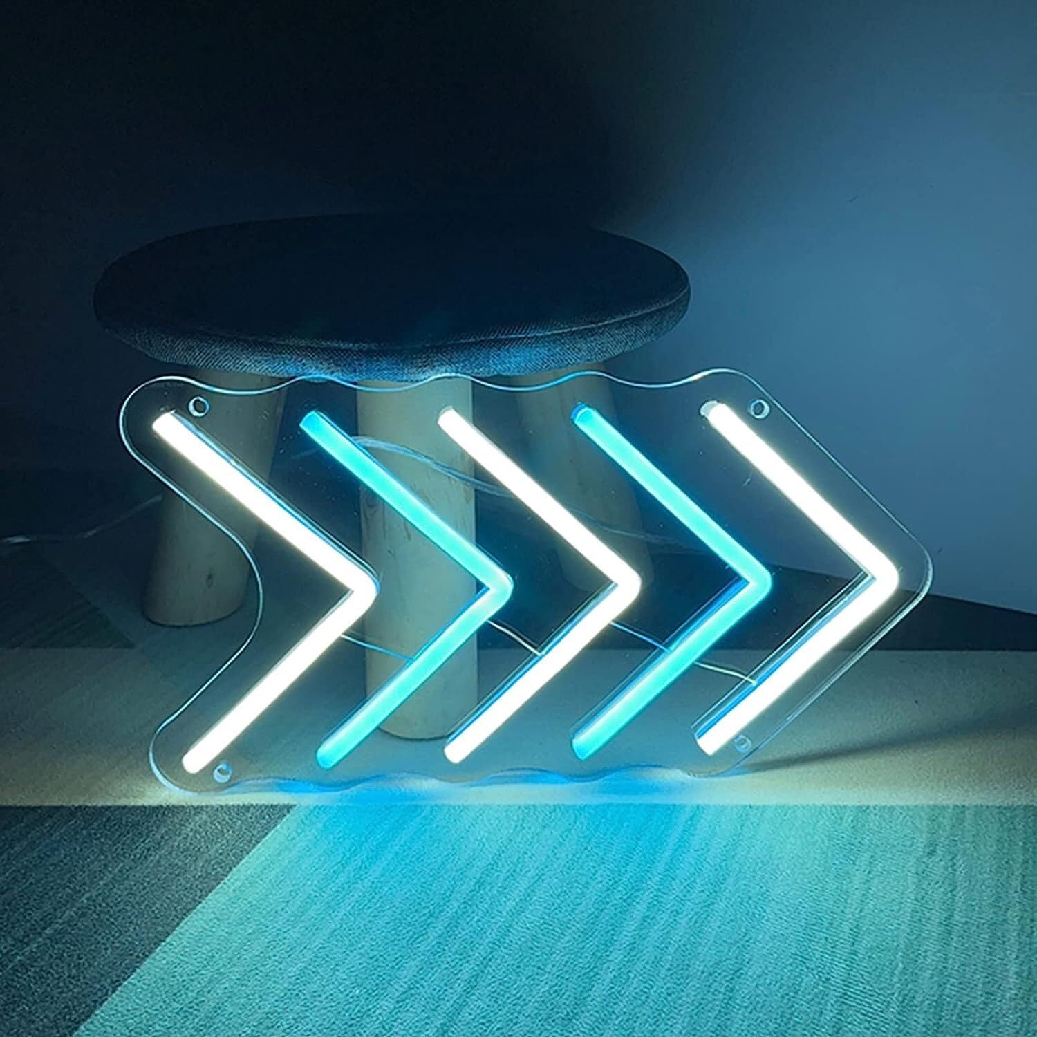 Amazon.co.jp: JSY ネオン 矢印カスタマイズ可能な LED ネオン