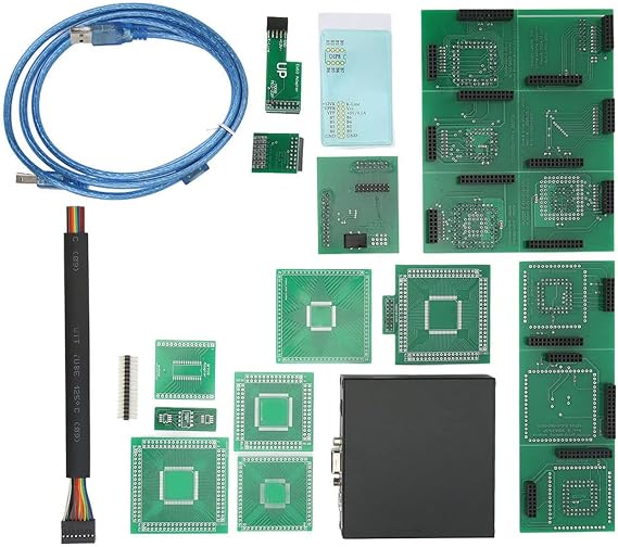 ECU Programmer Tool Kit,XPROG M V5.55 Car ECU Programmer Tool with USB Dongle Auto Programming Tool for Windows 7