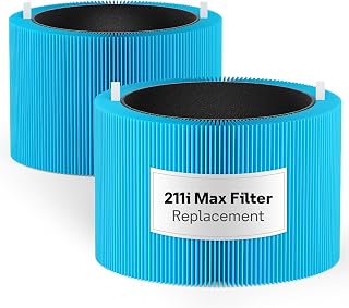 Leemone F2MAX AllergenBlock Filter for Blueair Blue Pure 211i Max, 2 Pack