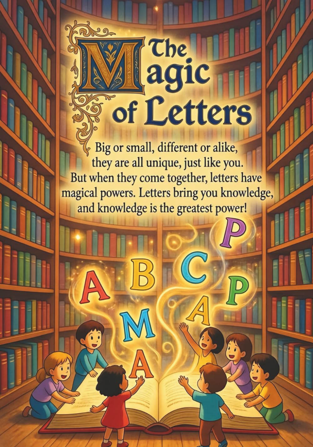 The Magic of Letters: A cute story about Alex's learning adventures