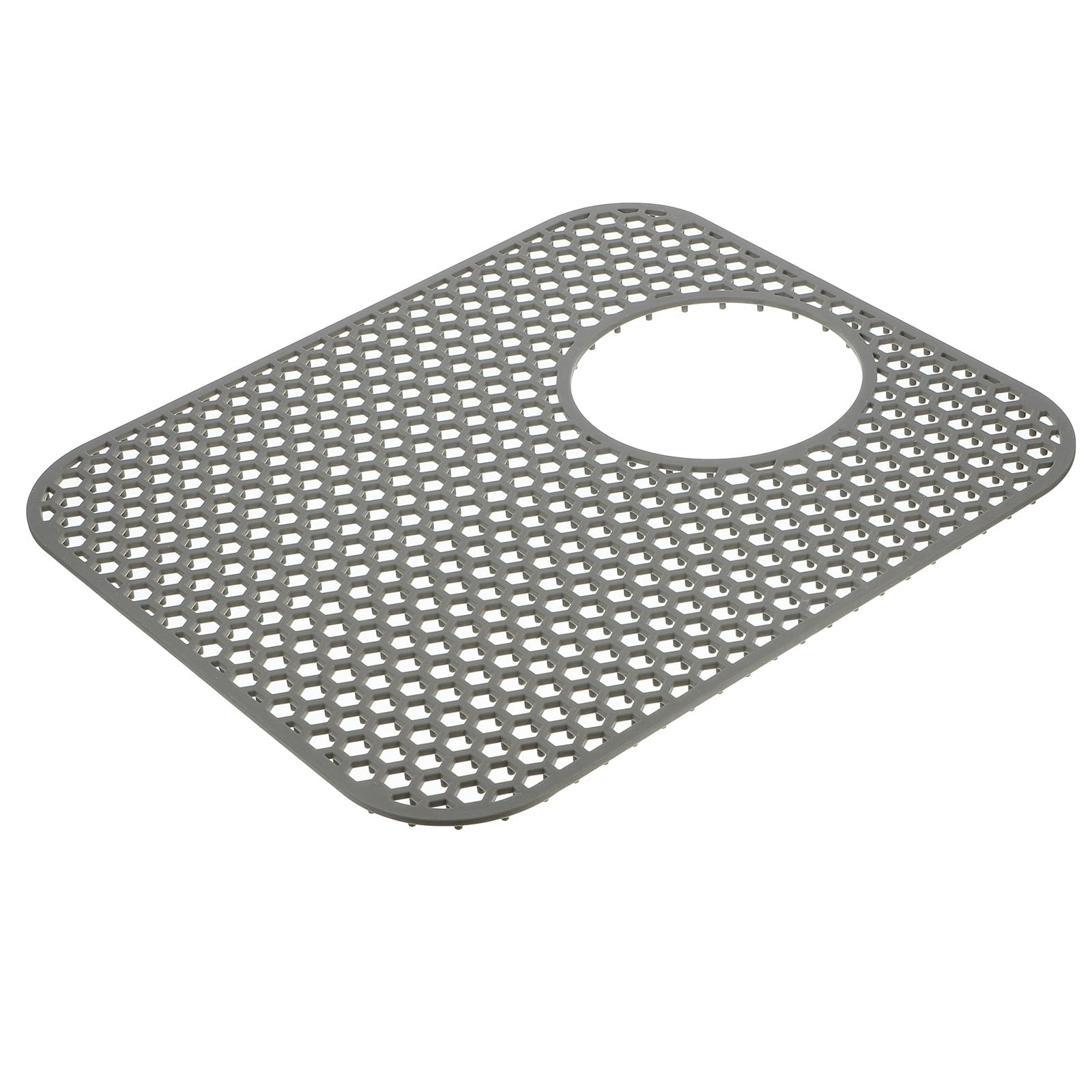 Alfombrilla para fregadero de silicona escurridora y protector térmico de cocina