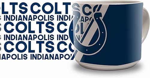 Miniatura 32 de Taza de café de cerámica Rico Industries NFL Football de 14 onzas, taza de cerámica de color del