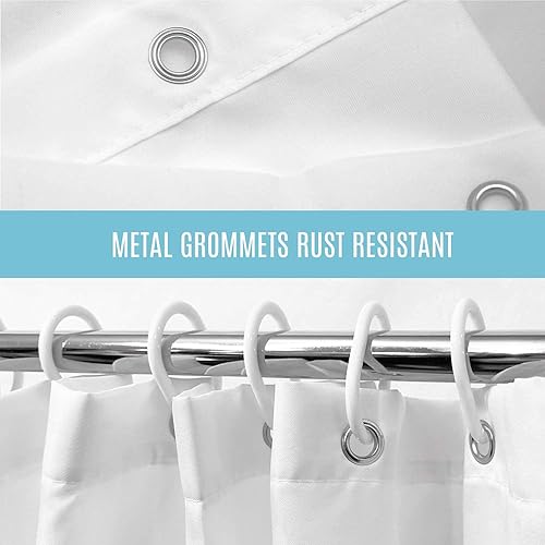 Miniatura 5 de BASHOM BSC-615 - Juego de cortina de ducha con diseño de mapa del mundo animal para niños, impermeable, lavable, decorativo, para baño, 71 x 71