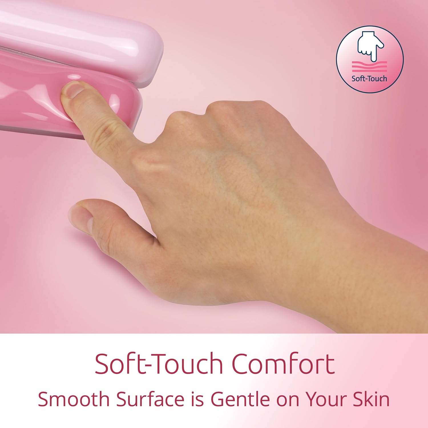 Kensington Duo Gel Mountain Mouse Wrist Rest Support Cushion for Mice & Trackballs, Ergonomic Mouse Wrist Support for Pain Relief, Comfortable Non-Skid Gel, Pink 6.69" x 3.09" x 0.76" K62826WW
