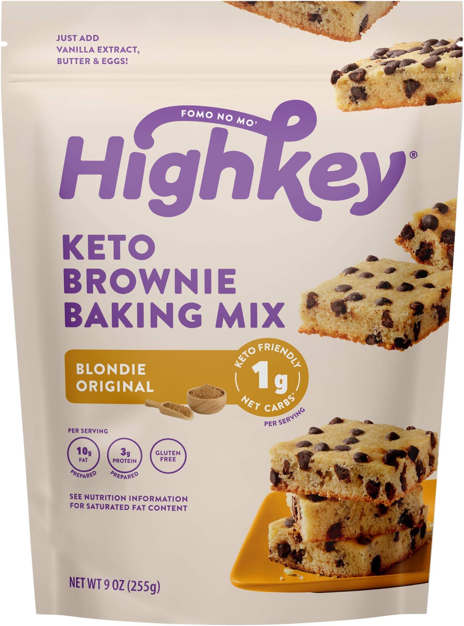 HighKey 2.0oz Peanut Butter Cookies