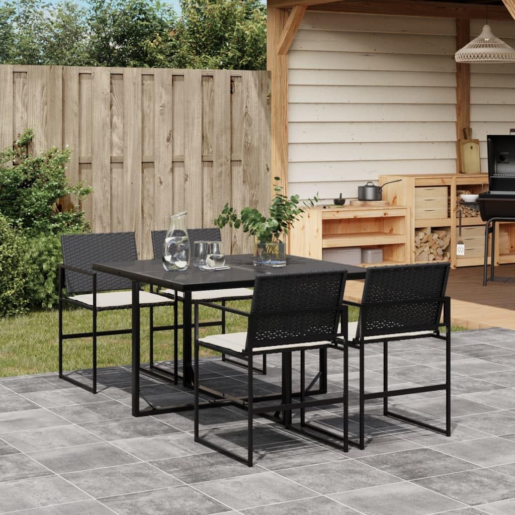 Salon de jardin en rotin synthétique résistant pour oublier la rouille