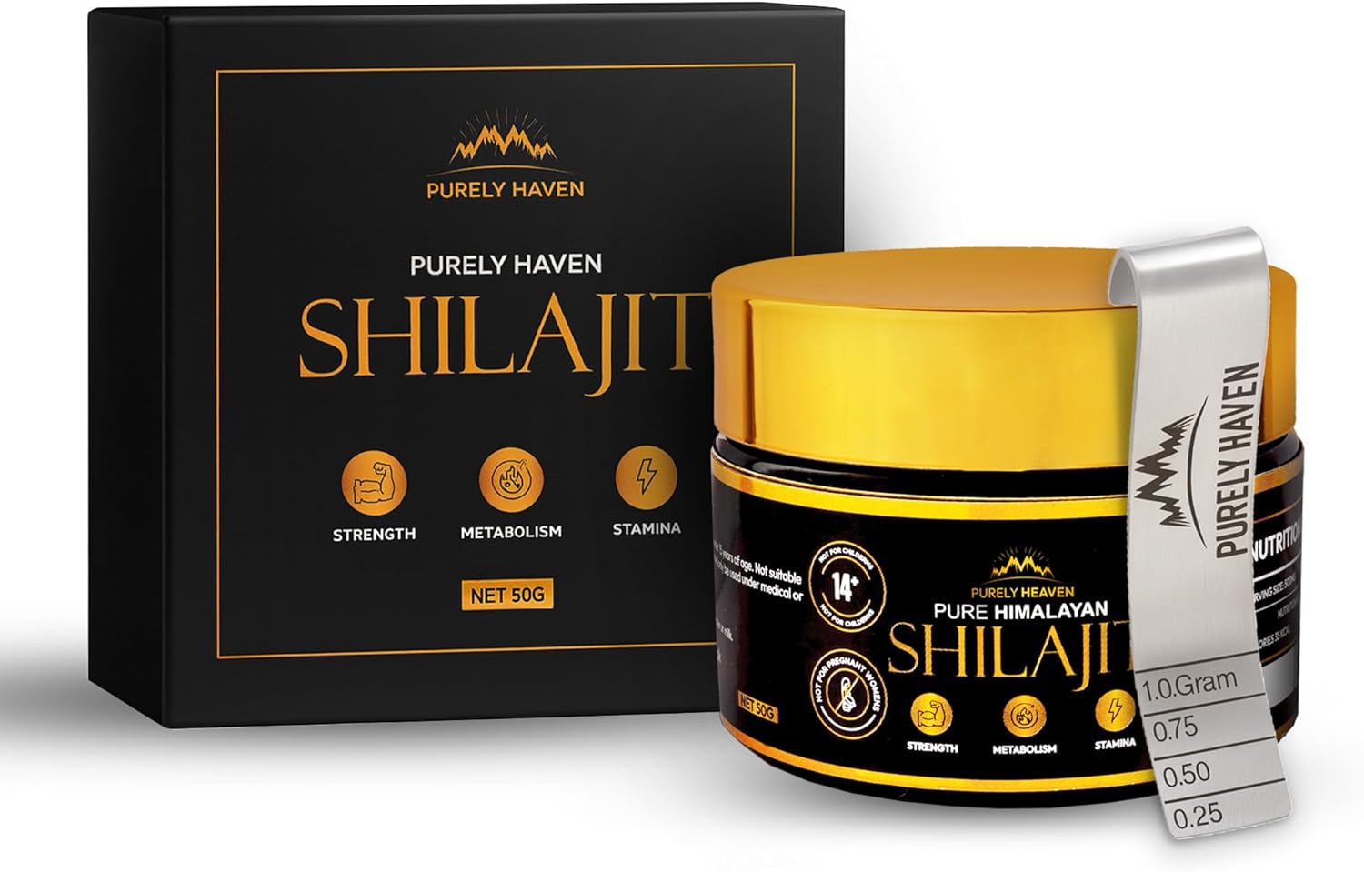 Shilajit Resin Pure Himalayan Organic Resin 50 gram