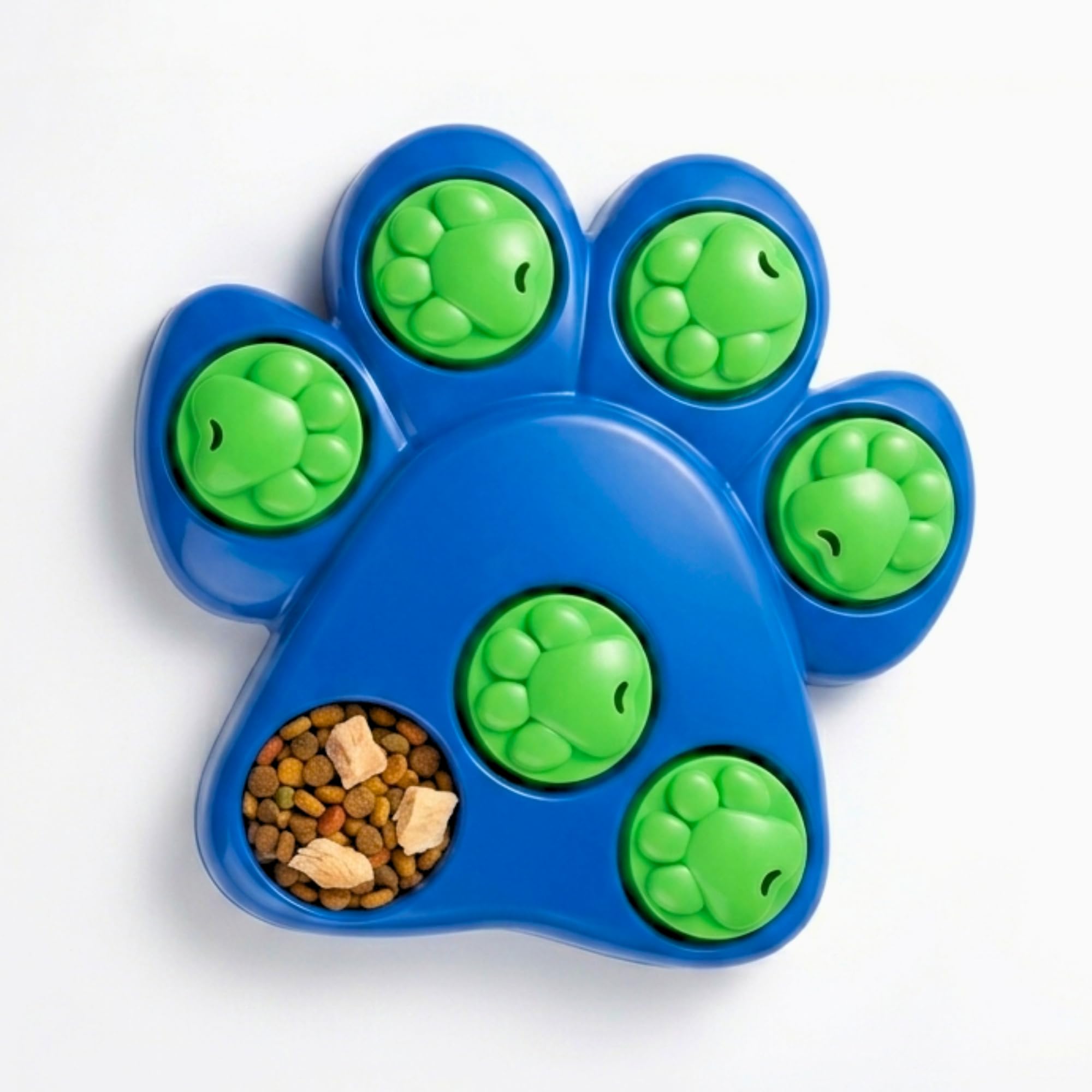 E&A Distribution Limited Paw Puzzle Toy for Dogs Fun Pet Games - Interactive Dog Toy and Slow Feeder - Dog Bowl for Pet Food, Non Slip Feeder for Puppy Dogs