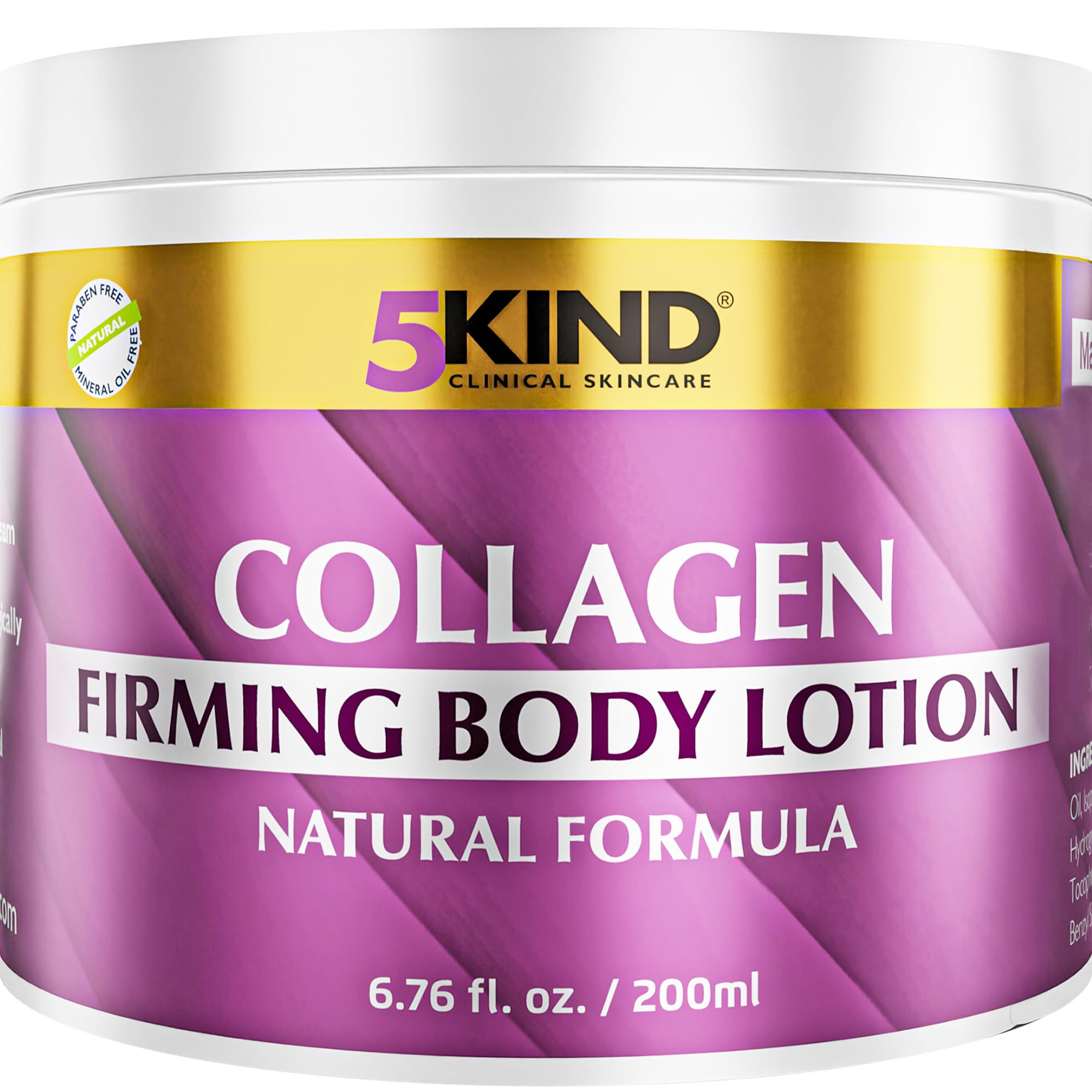 5kind Collagen Firming Body Lotion 200ml - Collagen Body Cream for Women - Luxury Collogen Firming Cream - Neck Firming Cream for Loose Skin