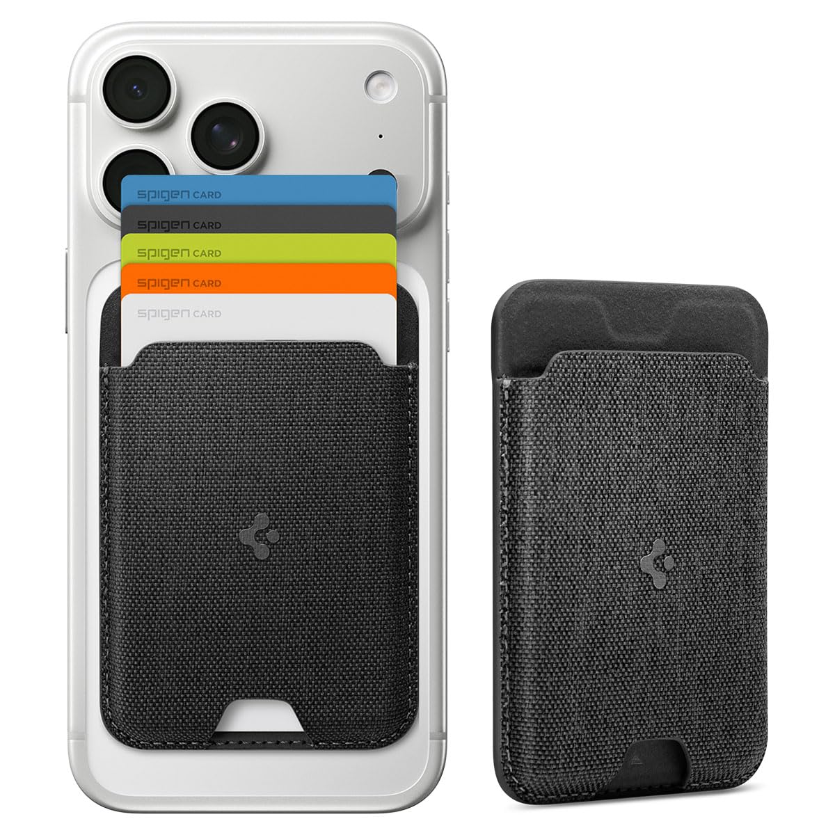 Spigen for MagSafe Wallet, Holds 3 Cards, MagFit Compatible with