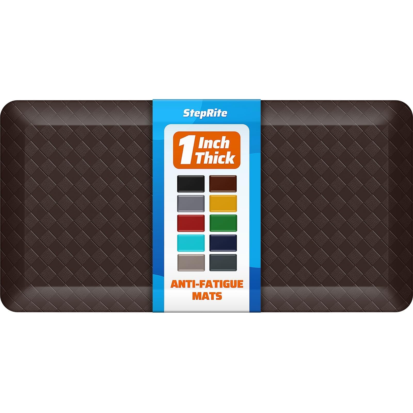 1" Thick Kitchen Mats for Floor, Water Resistant Floor Rug,Black/32" x 20" — Amazon image 10