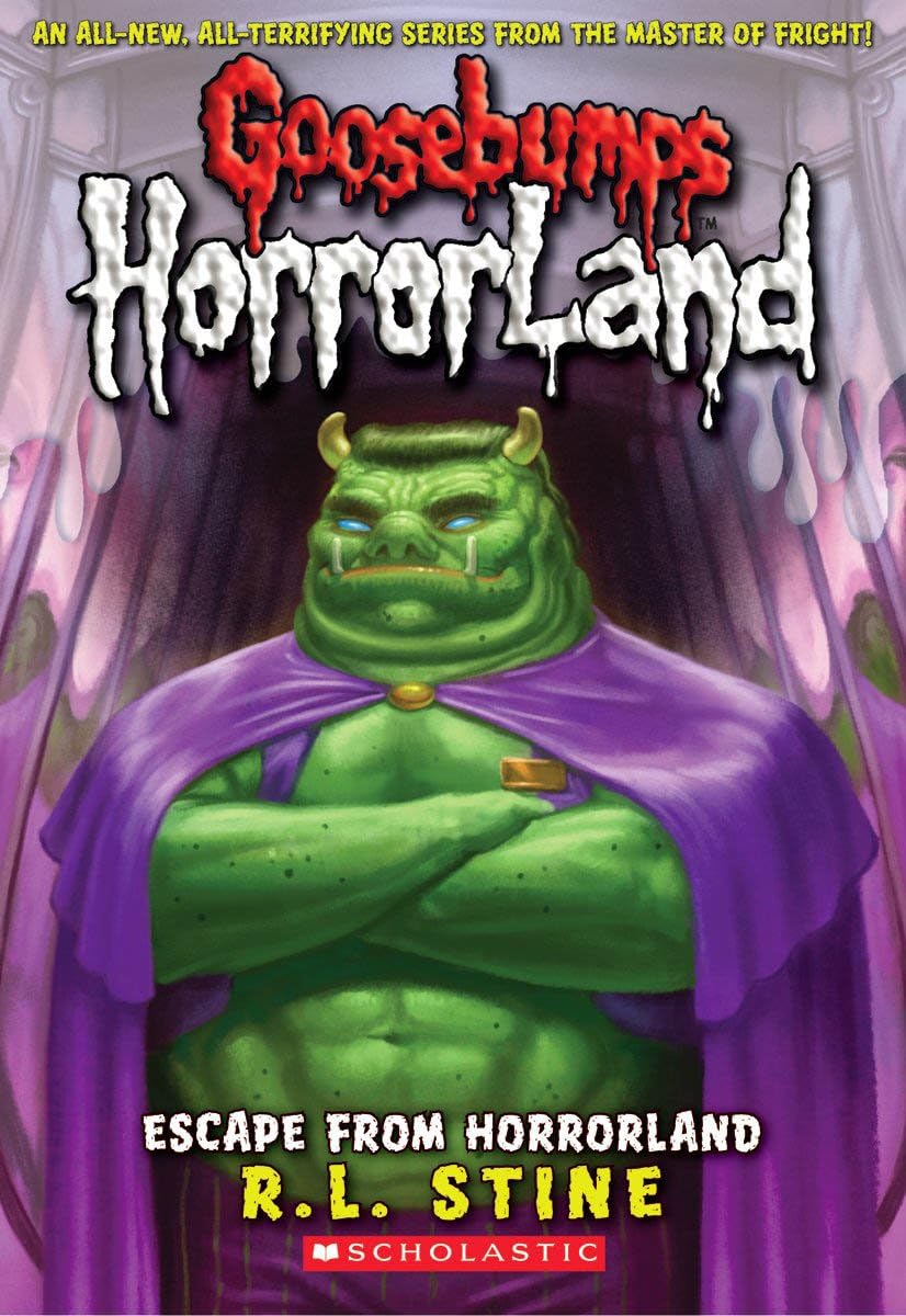 Cover of Escape From HorrorLand (Goosebumps HorrorLand #11) (11)