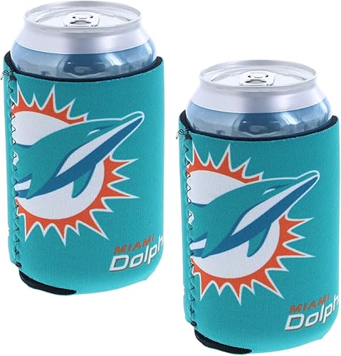 Miniatura 4 de Soporte aislante para latas y botellas de fútbol (piel de cerdo Detroit (leones))