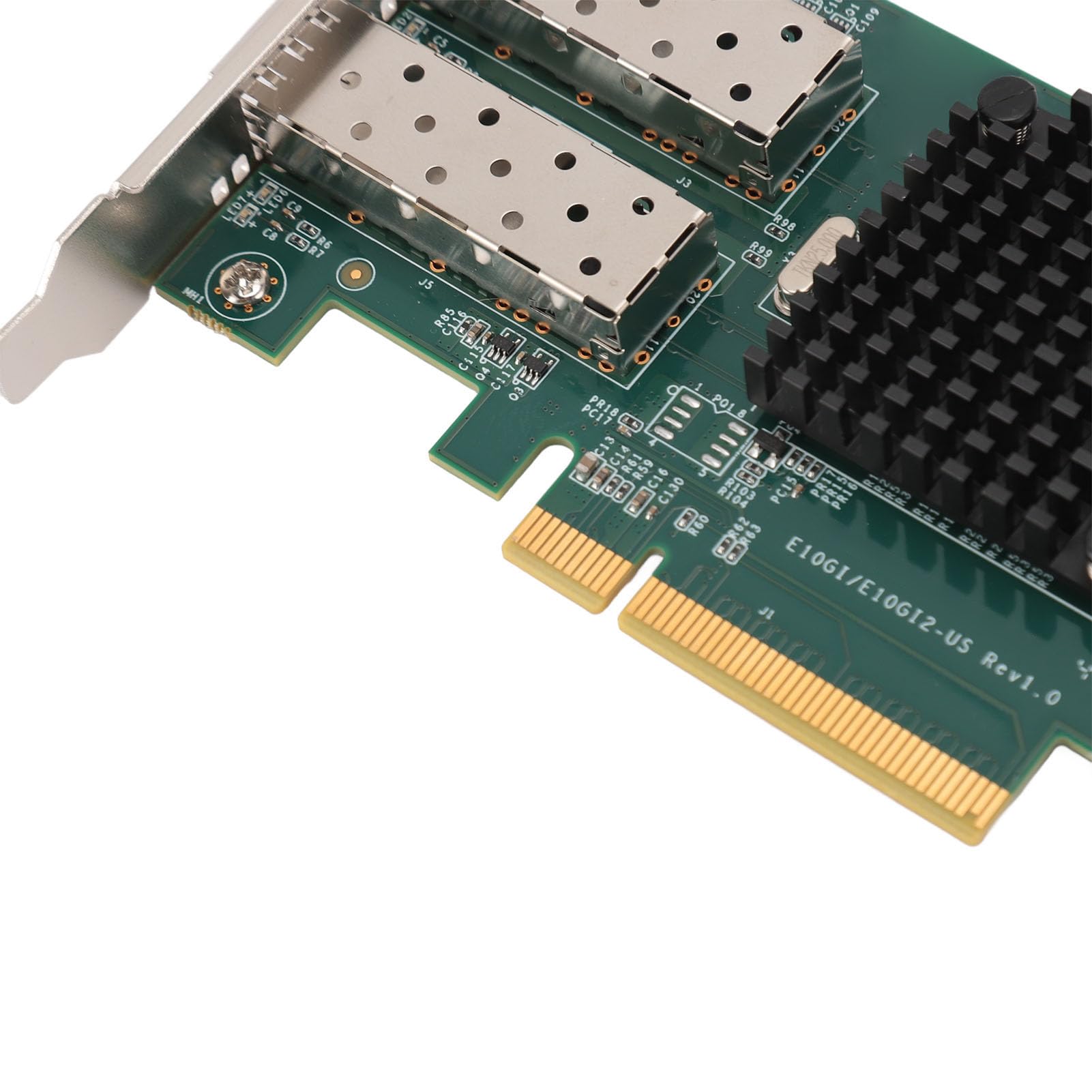 Fabater Carte Réseau Gigabit Ethernet PCI-E, Carte Réseau Gigabit Anti-interférence à Double Port pour Ordinateur de Bureau