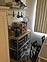 Amazon.com: Seville Classics Baker's Rack for Kitchens, Solid Wood Top ...