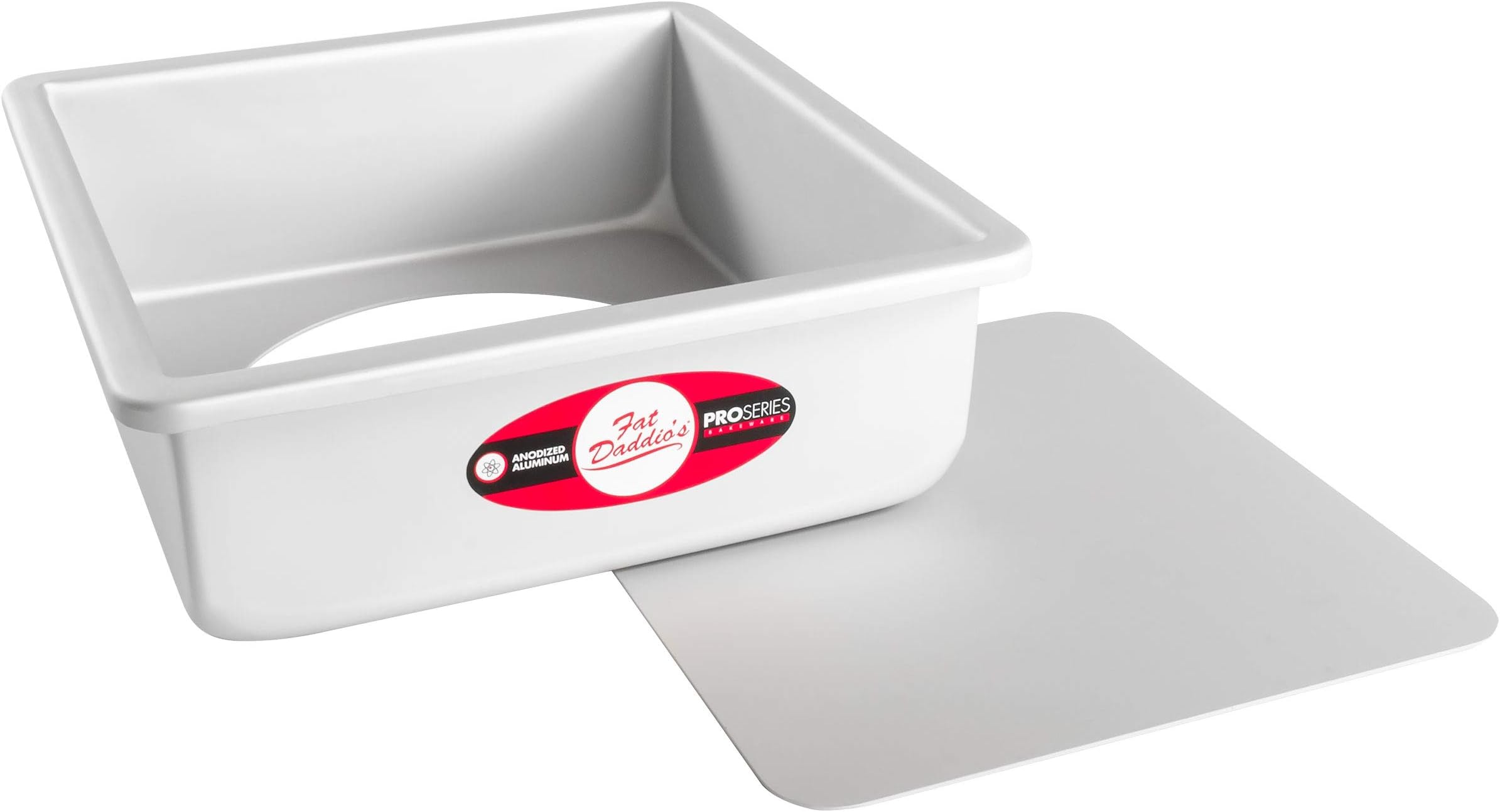 Square Cheesecake Pan with Removable Bottom (10'' x 10'' x 3'') Home & Kitchen