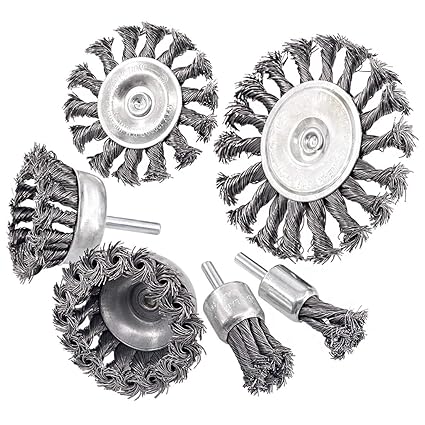 Swpeet 6Pcs 6 Sizes Steel 0.8