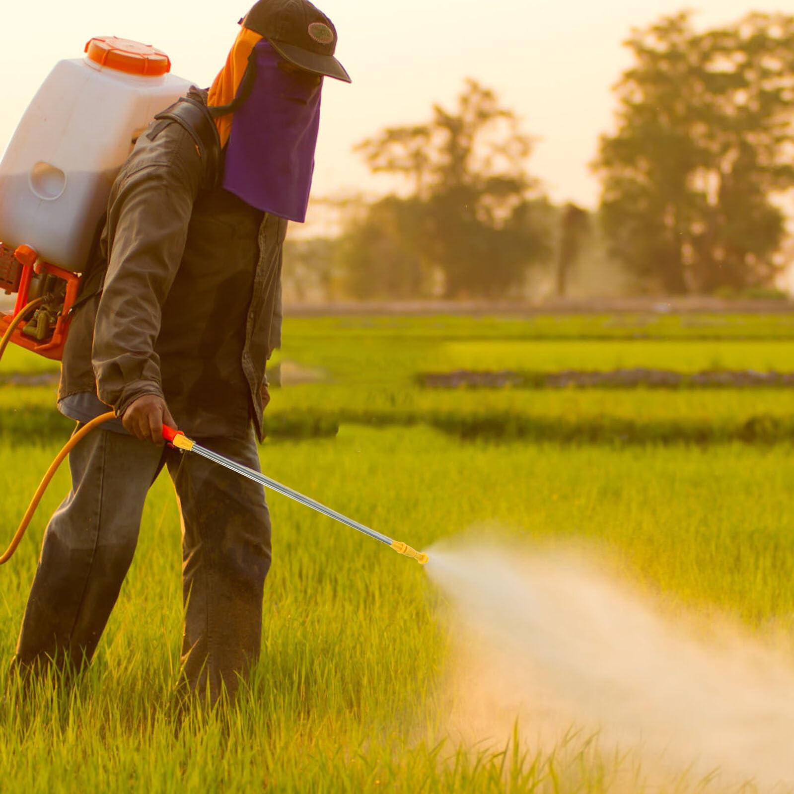 6 piezas Varillas de Pulverización de Acero Inoxidable Ajustables Repuesto Lanza Extensible para Pulverizador Agrícola Accesorios para Jardín y Riego Varitas Largas Telescópicas