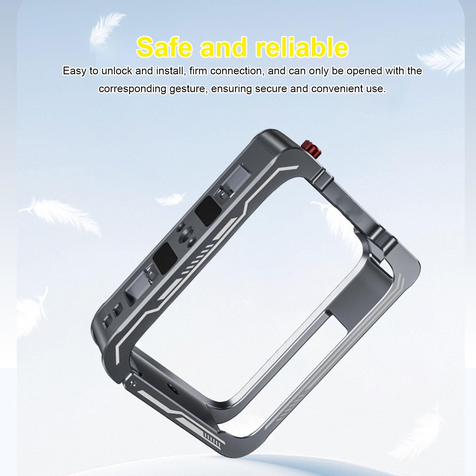 Cryfokt OM 360 Metal Cage, Expandable Design with Protection