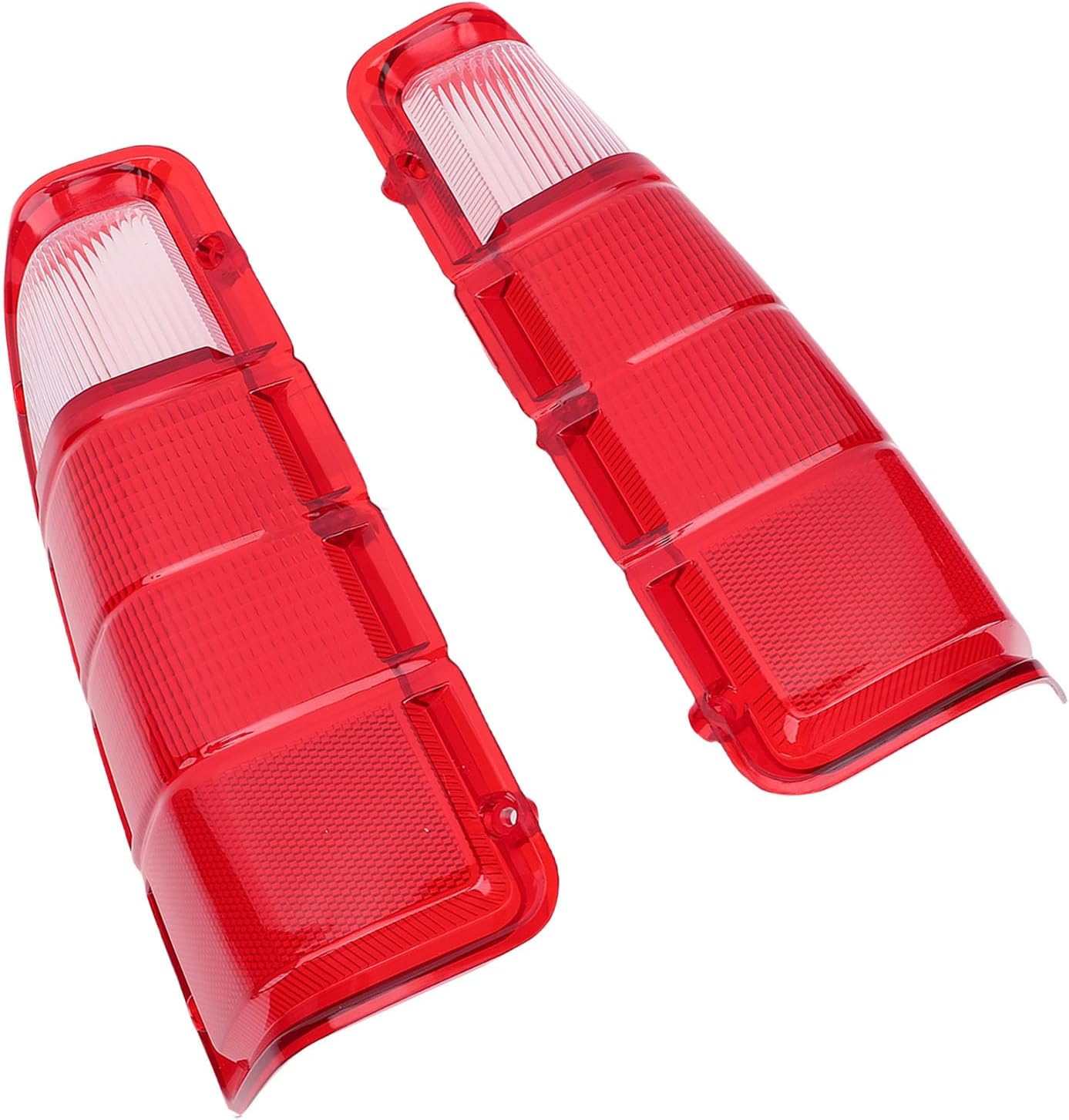 Tail Light Lens Taillight Cover Rear Light Housing BIKE 073 Replacement for Power Wagon 1972-1980 with High Grade ABS Material