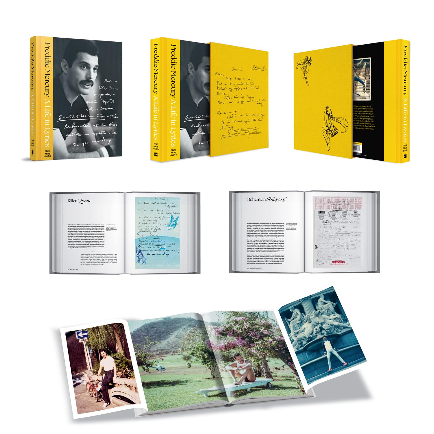 A Life in Lyrics: The Official Creative Legacy of Freddie Mercury, Based on His Unseen Personal Archives and Collections, Deluxe Edition