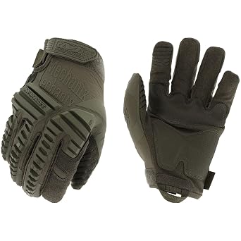 Mechanics Wear MPT-60-009 Tactical Gloves, M-PACT OD Green, M, Touch Screen, Washable, Work Gloves, Motorcycle, Bicycle, Disaster Prevention, DIY