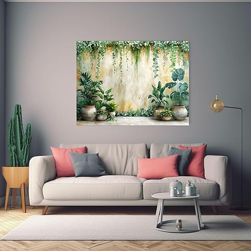 Miniatura 4 de VOCBAN Plant Wall Decor Prints, Retro Botanical Style Plant Botanical Prints Posters Wall Art For Living Room Decor Canvas Prints Home Artwork -