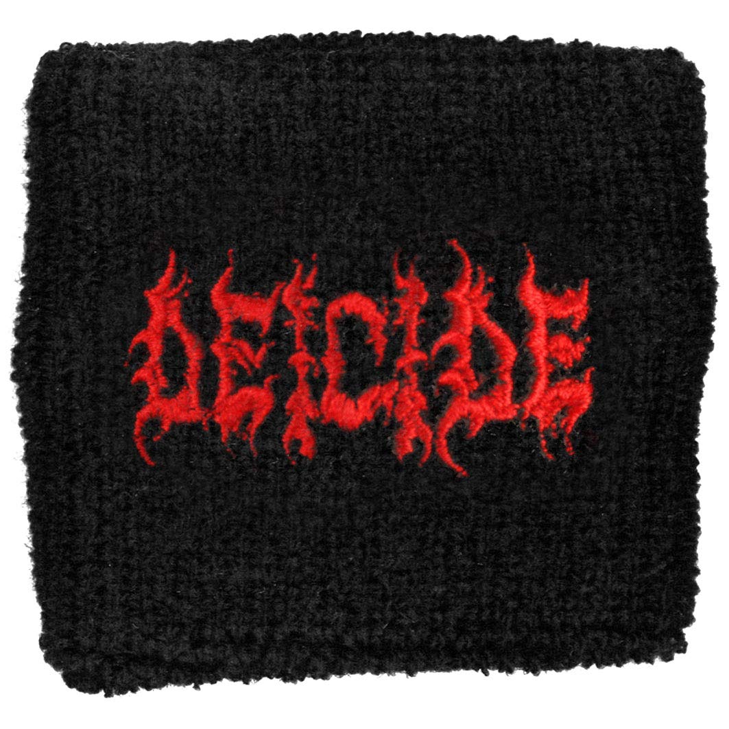 Deicide Men's Logo Athletic Wristband Black