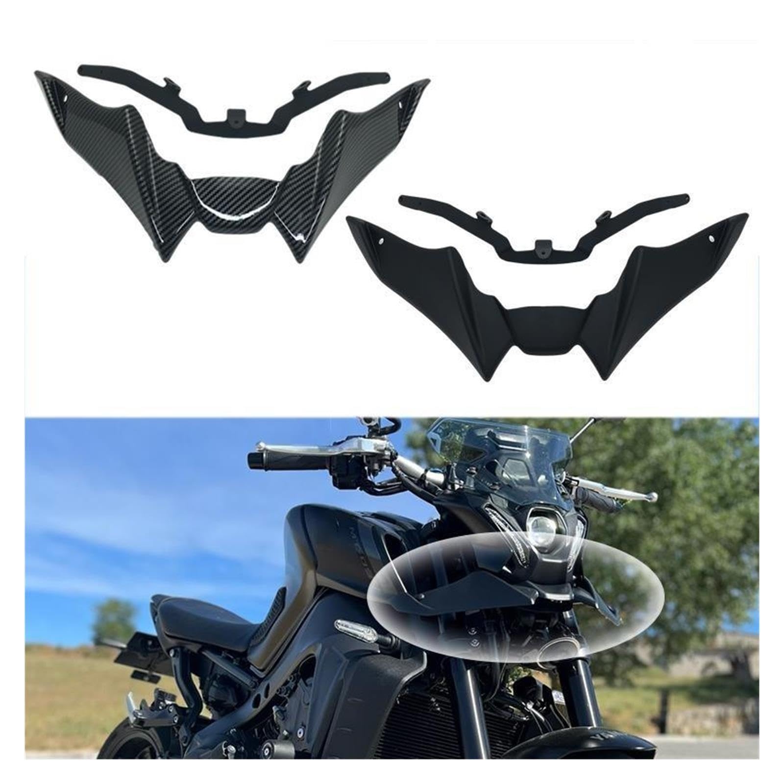 Motorrad Nasenkegel Für Yamaha MT09 2021–2023 Motorrad-Frontnasenabdeckung