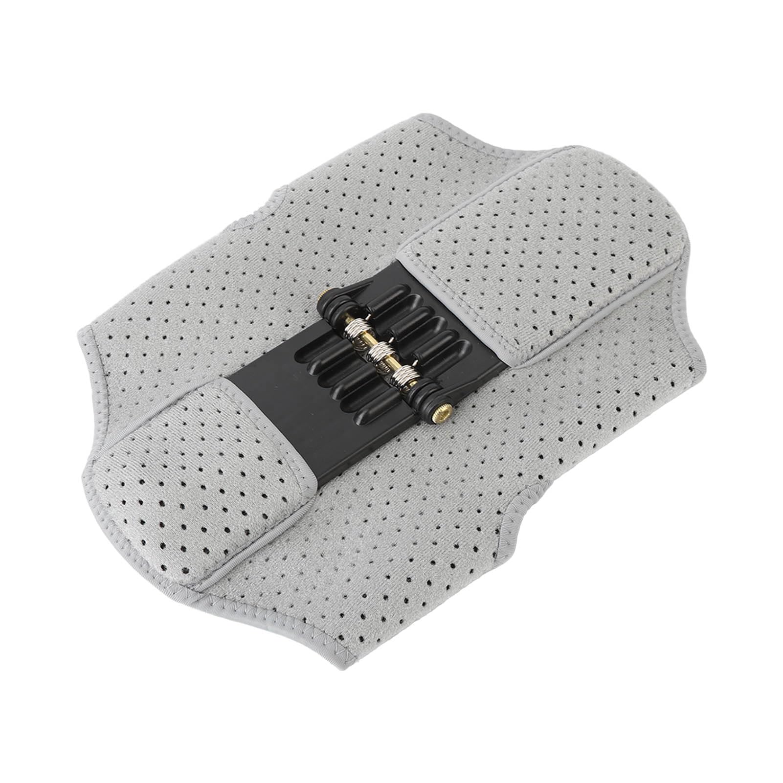 Rodillera estabilizadora, gris, poderosa rodillera, soporte articular, suave, antideslizante, para correr