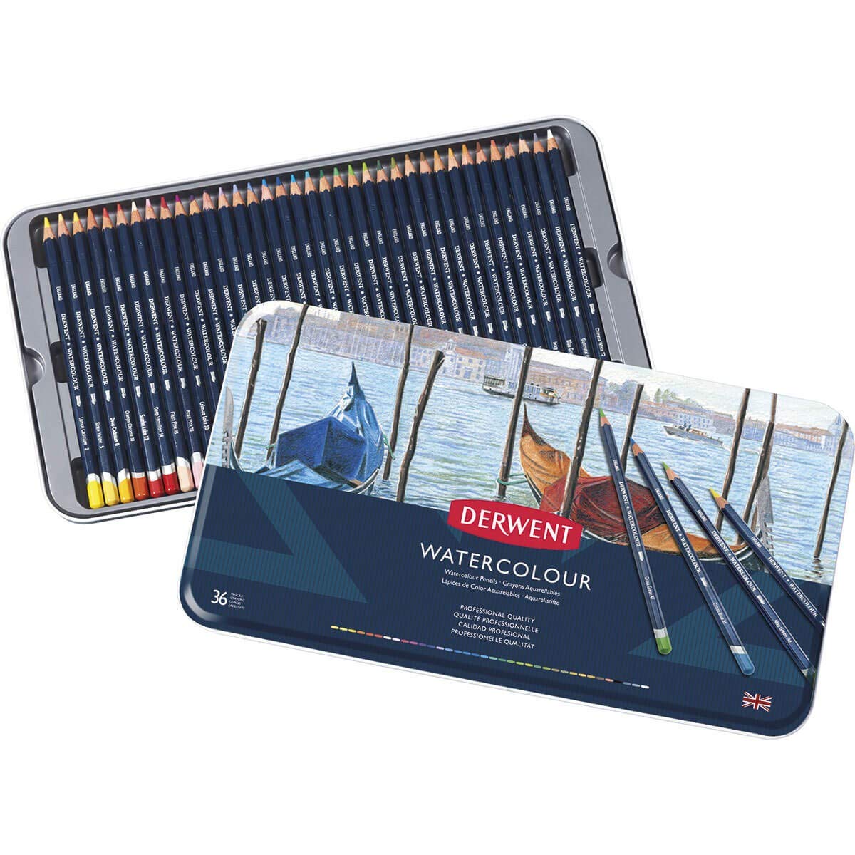 Derwent Set di 36 matite acquerellabili