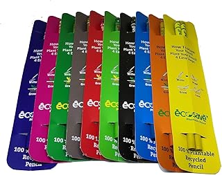 Ecofriendly Plantable Seed Black Pencils Corporate Gift Pack - Pack Of 2...