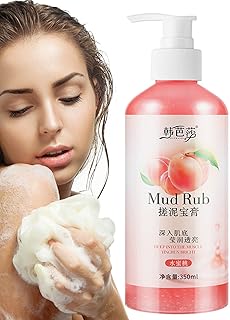 Ginbi Mud Rub for Skin | Mud Rubbing Artifact Gel | Mud Scrub Cream Exfóliating | Brightening Moisturizing Mud Rub Dead Skin Remover for Face | Body Scrubfor All Skin Types, Rubbing Mud Gel