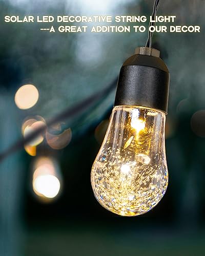 Miniatura 6 de Guirnalda de luces con control remoto, 8 modos de iluminación y 4 niveles de función de temporizador de brillo, batería recargable, carga USB para