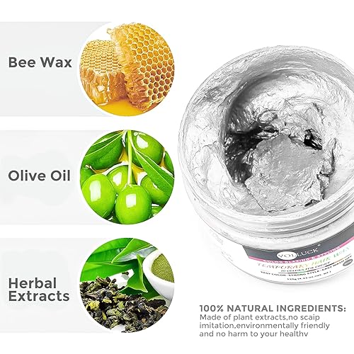 Miniatura 4 de VOLLUCK Cera de color de cabello temporal para el cabello, tinte para el cabello gris, arcillas para peinar el cabello, para fiestas, cosplay