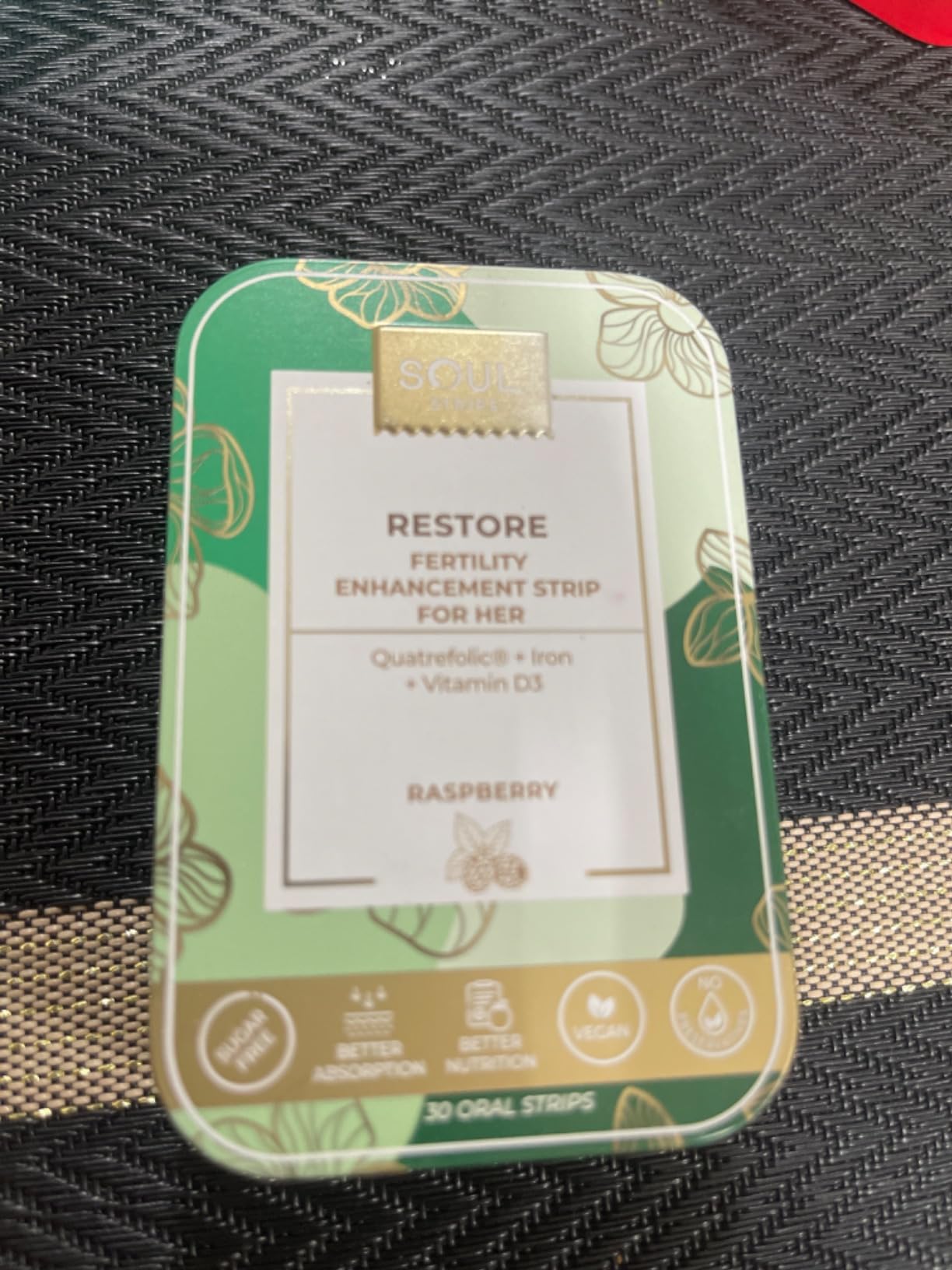 Soul Strips Restore Fertility & Pregnancy Support with Quatrefolic