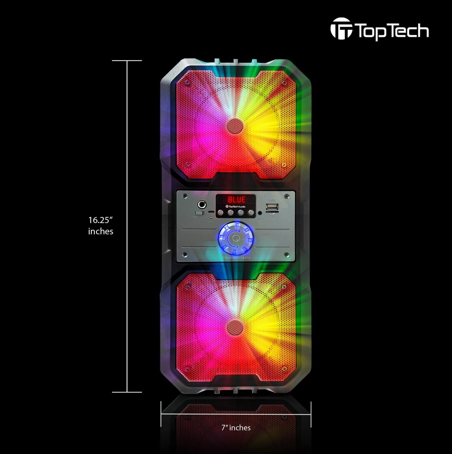 Top Tech Audio Spike-4 speaker dimensions