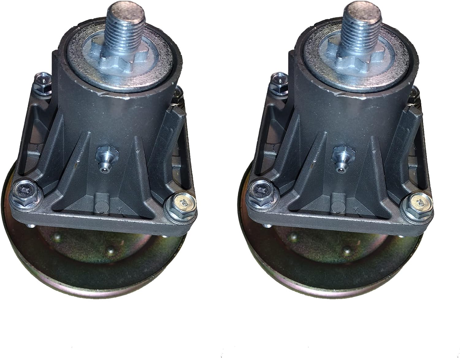 proven part 2 Pack Lawn Mower Spindles with Pulleys Compatible with Cub Cadet MTD 918-0625B 918-0660 618-0660 618-0625B 918-04137A