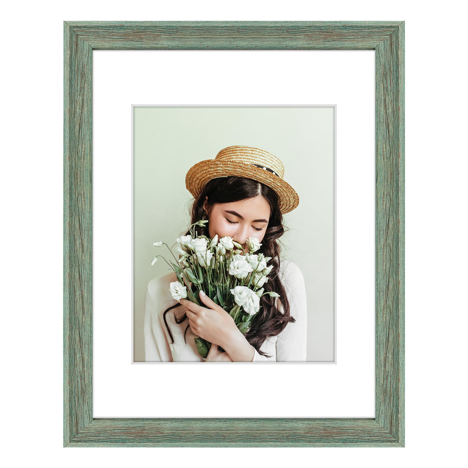 Amazon.com - Golden State Art, 11x14 Green Picture Frame with