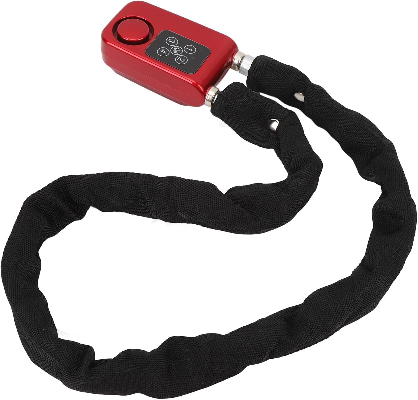 Y787G Chain Lock, Electric Motocycle Keyless Lock with Anti Theft Alarm, IP44 Water Cut Smart Lock, Motorcycle Smart Lock