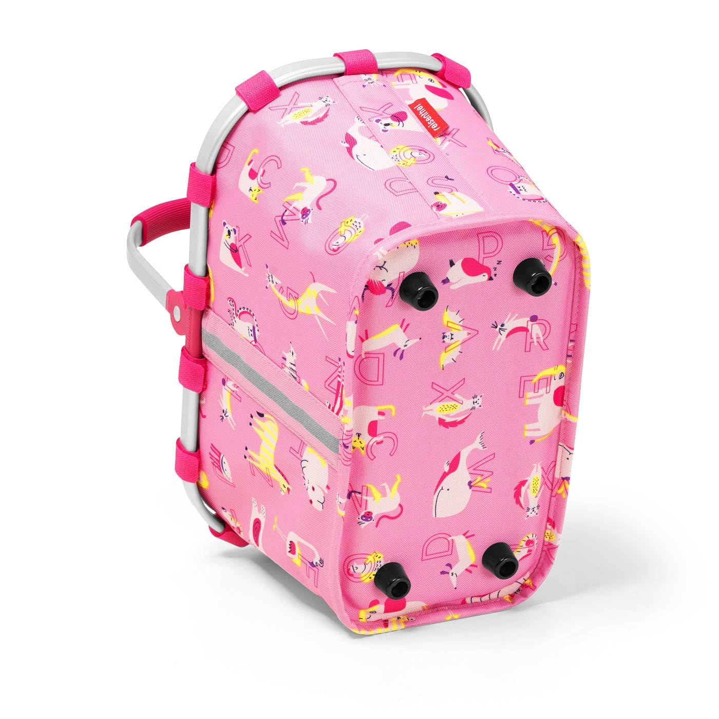 reisenthel carrybag XS Kids koszyk na zakupy 33,5 x 18 x 19,5 cm / 5 l/ABC Friends różowy