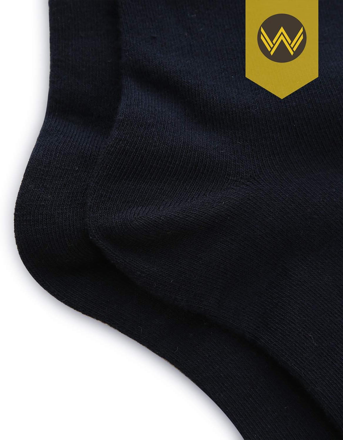 WANDER Men's Dress Socks Cotton Thin Classic Lightweight Socks 6/8 Pairs Solid & Patterned Soft Breathable Socks 9-12 D-8 Pairs Navy